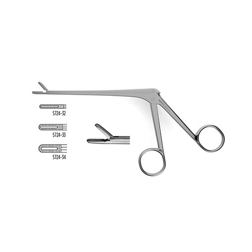 Micro Needleholder, Double-Action, 8.0 Mm Wide Round Handle, Curved, 0.4 Mm Tip Size, Counterbalanced, 7 1/8" (180.0 Mm)